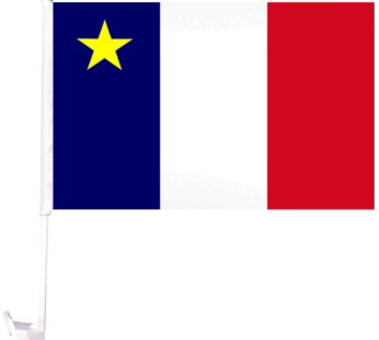 Acadia Car Flags