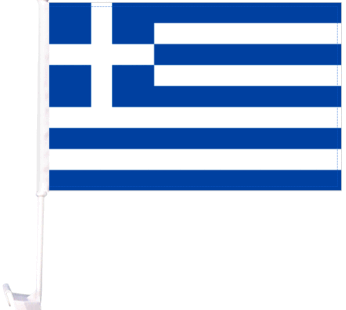 Greece Car Flags