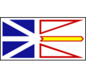 Newfoundland 3.25″x5″ Vinyl Decal
