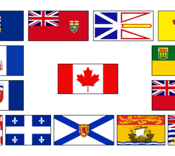 Provincial Flag Set (14 flags)