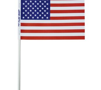 USA Paper Stick Flags