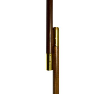 8’x1.25″ Oak Stained Wood Poles