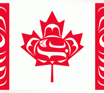 Canadian Indigenous Flag Decal