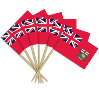 Manitoba Toothpick Flags