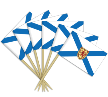 Nova Scotia Toothpick Flags
