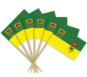 Saskatchewan Toothpick Flags