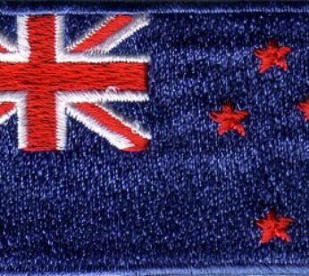 New Zealand 1.5″x 2.5″ Crest