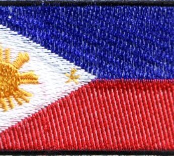 Philippines 1.5″x 2.5″ Crest