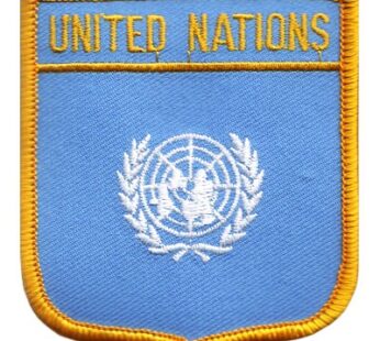United Nations 2.5″x 2.75″ Shield Crest