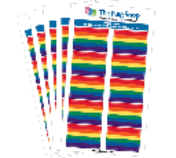 Pride Decals, 1″x1.5″, 50/pack