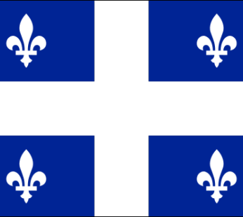 Quebec 3.25″x5″ Vinyl Decal