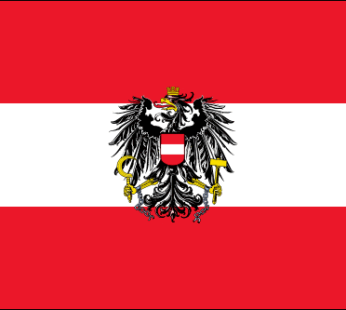 Austria (with crest) 3.25″x5″ Vinyl Decal