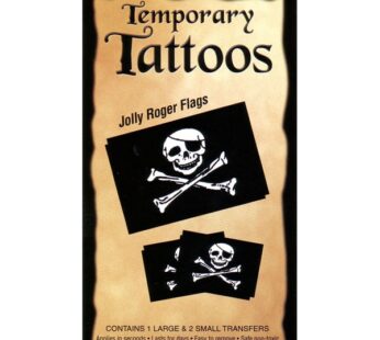 Jolly Roger Tattoos (3/pack)