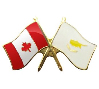 Canada/Cyprus Crossed Pin