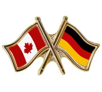 Canada/Germany Crossed Pin