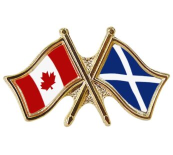 Canada/St. Andrew’s Cross Crossed Pin