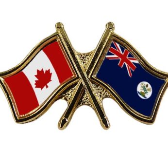 Canada/Vancouver Island Crossed Pin
