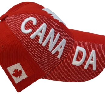 Canada Baseball Cap, Red